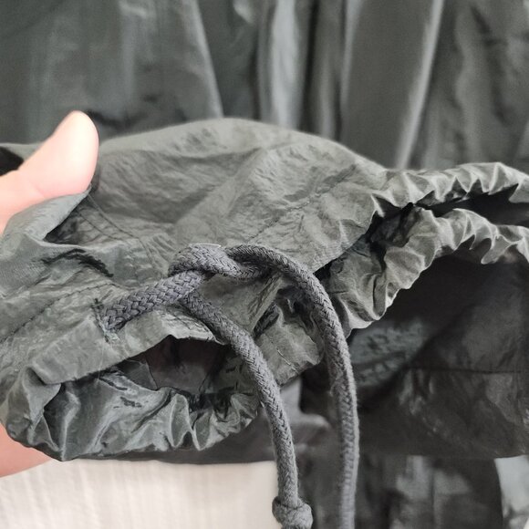 Wild Fable Women's Mid-Rise Wide Leg Parachute Pants Dark Green Size X-Large - Picture 8 of 12